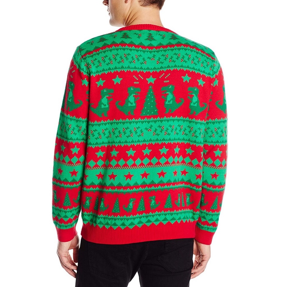 •SOLD• Alex Stevens Dinosaur Christmas Sweater - Picture 8 of 8